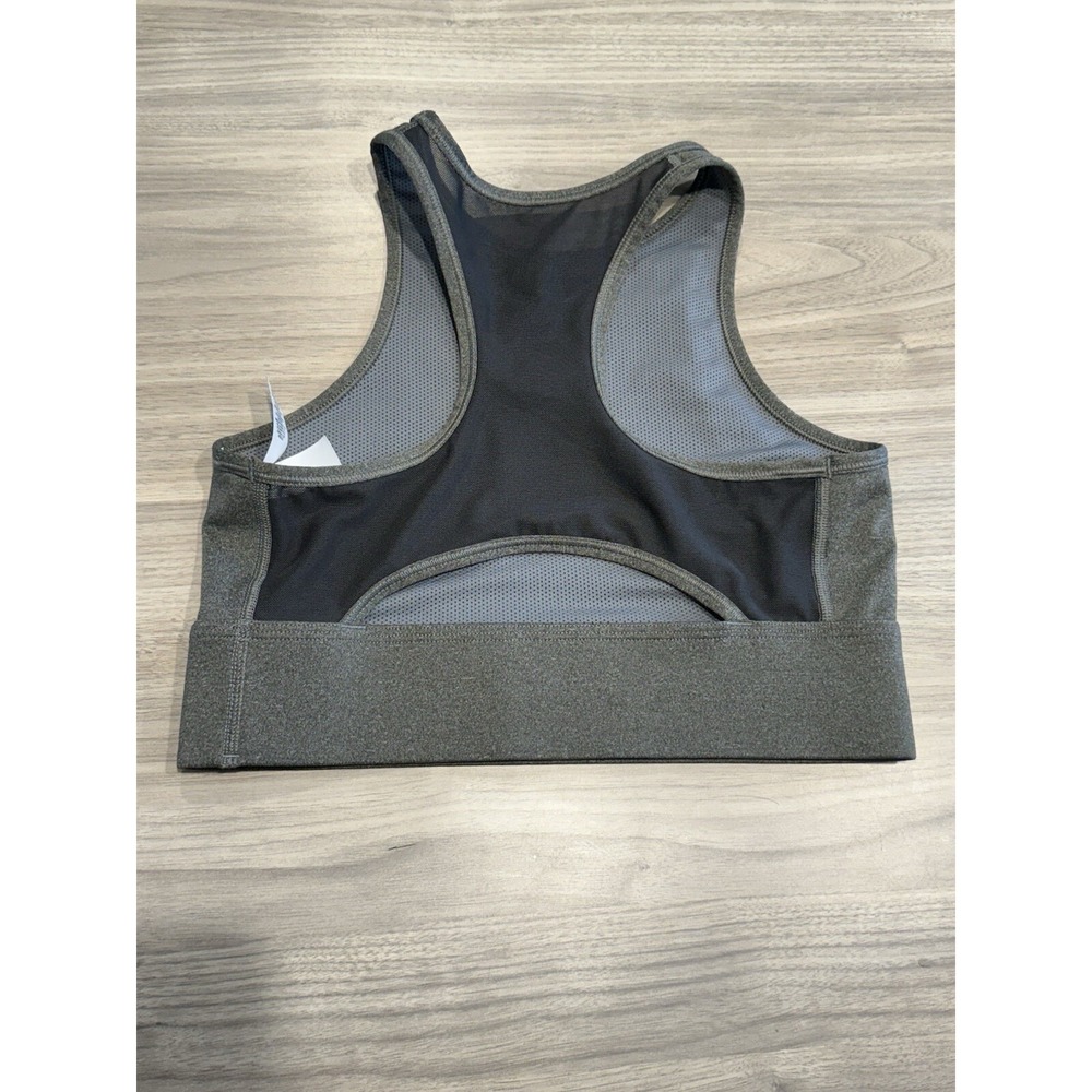 Women's Nike Everything Bra‎ Sports Sz M Carbon Heather Gray - Picture 2 of 3